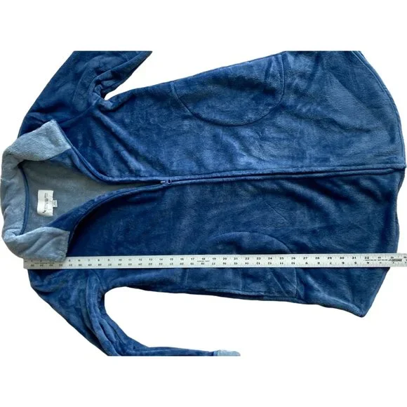 Koolaburra by UGG womens robe size XS soft fleece blue - Picture 7 of 7